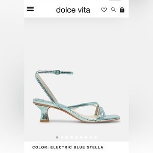 Dolce Vita Baylor Heels “Electric Blue”